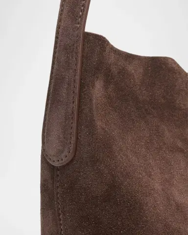 Mansur Gavriel Everyday Cabas Suede Shoulder Bag | Thumbnail 4