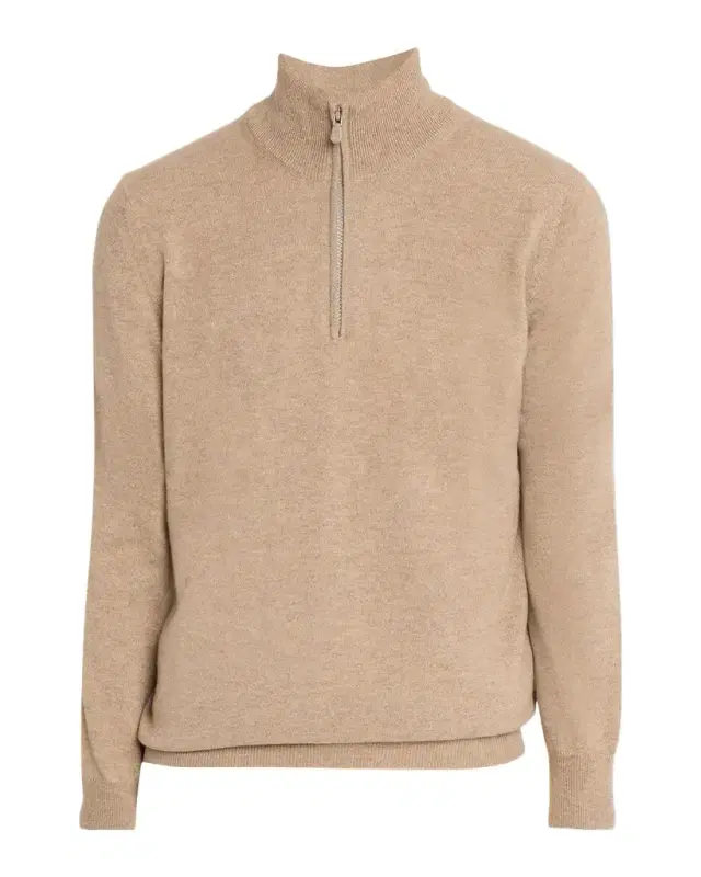 Brunello Cucinelli Men 's Cashmere Quarter-Zip Sweater
