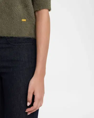 L'Agence Guinevere Cropped Pullover | Thumbnail 5 L'Agence Guinevere Cropped Pullover | Thumbnail 5