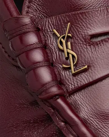 Saint Laurent Le Leather YSL Penny Loafers | Thumbnail 5 Saint Laurent Le Leather YSL Penny Loafers | Thumbnail 5
