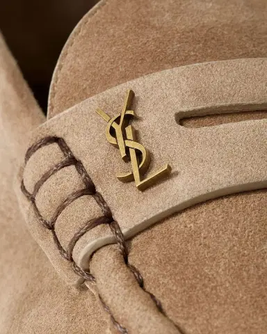 Saint Laurent Le Loafers Suede Foldable Loafers | Thumbnail 4 Saint Laurent Le Loafers Suede Foldable Loafers | Thumbnail 4