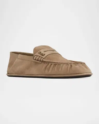 Saint Laurent Le Loafers Suede Foldable Loafers | Thumbnail 5 Saint Laurent Le Loafers Suede Foldable Loafers | Thumbnail 5