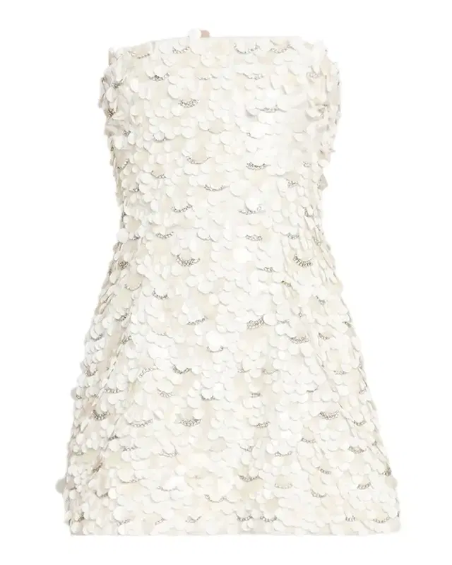 Katia Sequined Strapless Mini Dress