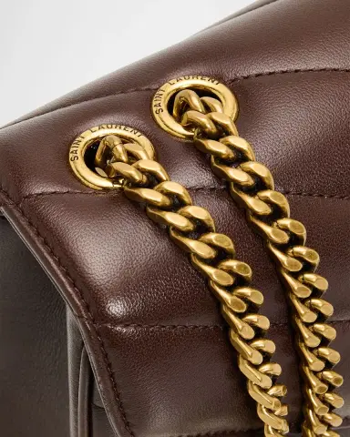 Saint Laurent Loulou Small YSL Quilted Leather Chain Shoulder Bag | Thumbnail 6 Saint Laurent Loulou Small YSL Quilted Leather Chain Shoulder Bag | Thumbnail 6