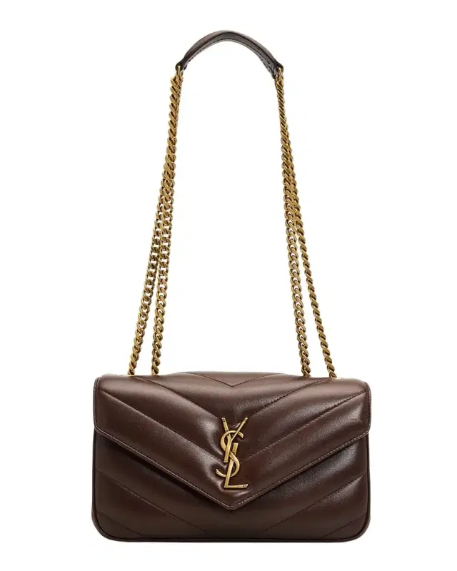 Saint Laurent Loulou Small YSL Quilted Leather Chain Shoulder Bag