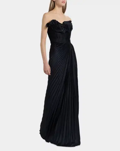 Amur Kaylani Pleated Gown | Thumbnail 2 Amur Kaylani Pleated Gown | Thumbnail 2