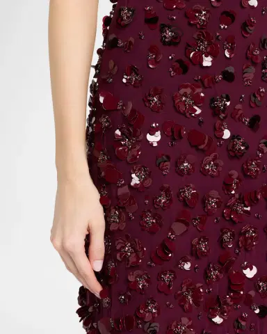 Simkhai Serafina Strapless Sequin Column Gown | Thumbnail 5