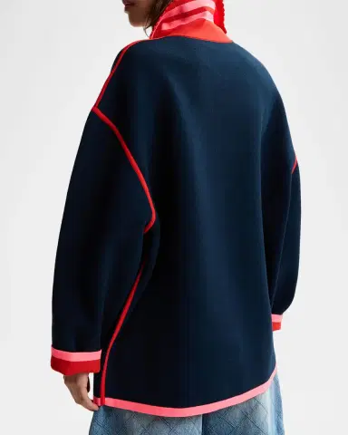 Essentiel Antwerp Kokorico Knitted Shirt Jacket | Thumbnail 3