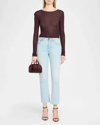 Saint Laurent Sac De Jour Mini Leather Top-Handle Bag | Thumbnail 5 Saint Laurent Sac De Jour Mini Leather Top-Handle Bag | Thumbnail 5