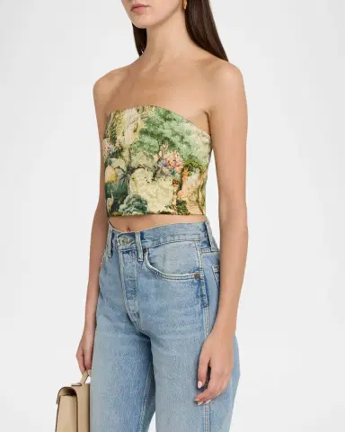 Alice + Olivia Ceresi Bandeau Top | Thumbnail 4