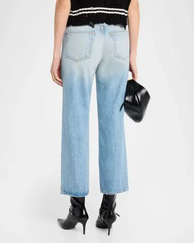 SLVRLAKE Hunter Relaxed Wide Ankle Jeans | Thumbnail 3