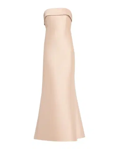 BADGLEY MISCHKA Strapless Bow-Back Trumpet Gown | Thumbnail 1 BADGLEY MISCHKA Strapless Bow-Back Trumpet Gown | Thumbnail 1