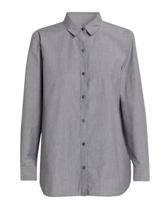Eileen Fisher Striped Organic Cotton Shirt