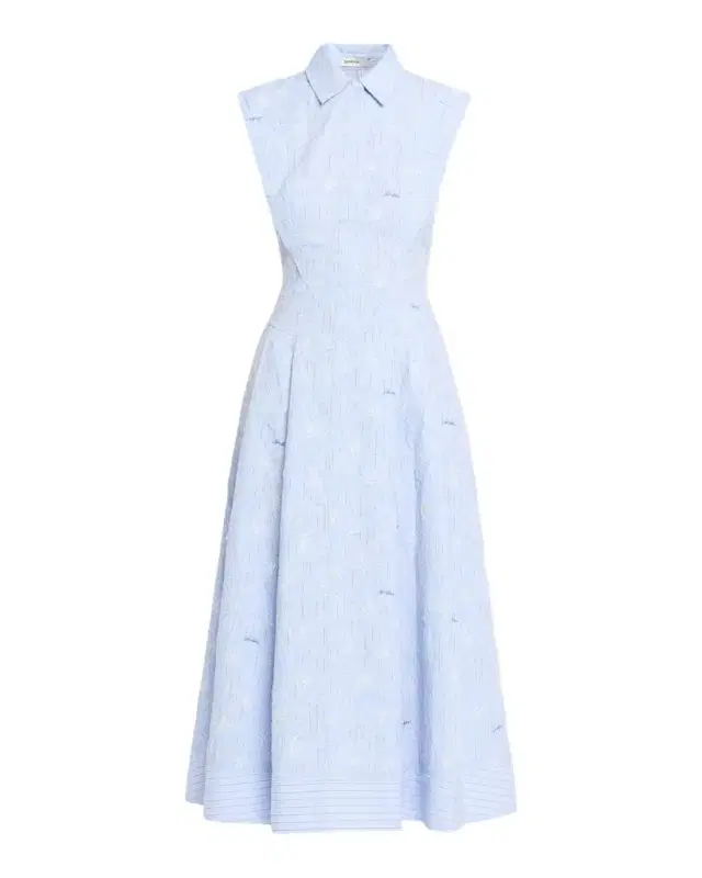 Neri Floral Cotton Midi Shirtdress