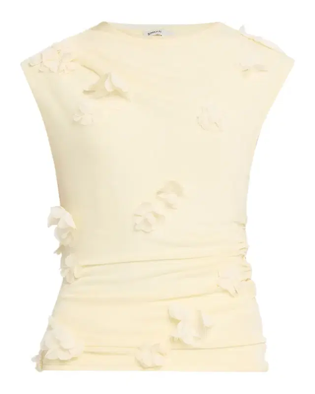 SIMKHAI Tessa Floral Ruched Top