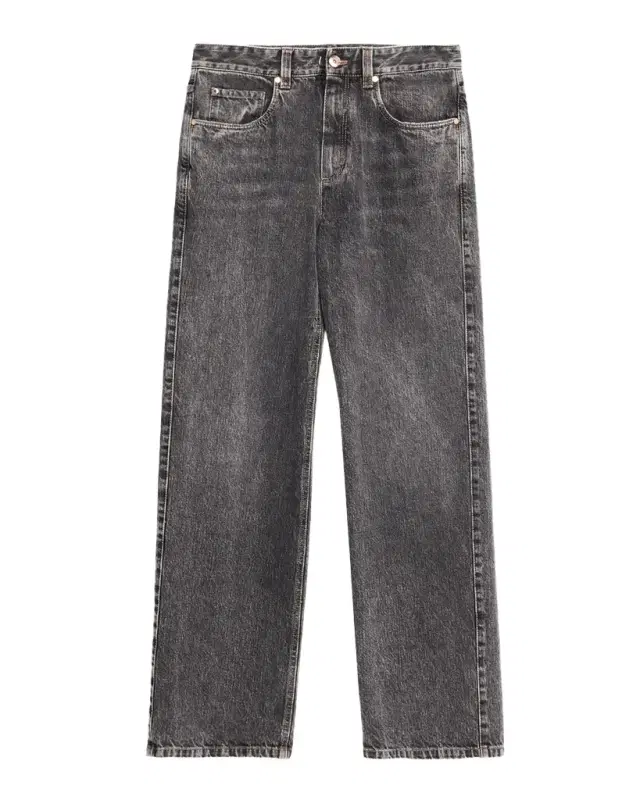 Authenic Denim Straight-Leg Jeans