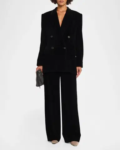 Brunello Cucinelli Sparkling Corduroy Wide-Leg Trousers | Thumbnail 2 Brunello Cucinelli Sparkling Corduroy Wide-Leg Trousers | Thumbnail 2