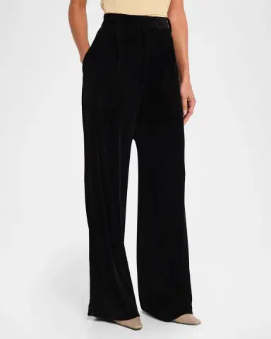 Brunello Cucinelli Sparkling Corduroy Wide-Leg Trousers | Thumbnail 4 Brunello Cucinelli Sparkling Corduroy Wide-Leg Trousers | Thumbnail 4