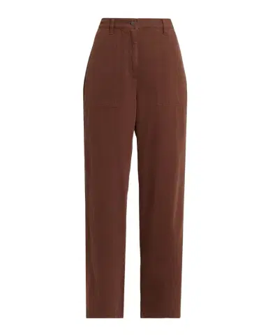 Eileen Fisher High-Waisted Organic Cotton Pants | Thumbnail 1 Eileen Fisher High-Waisted Organic Cotton Pants | Thumbnail 1