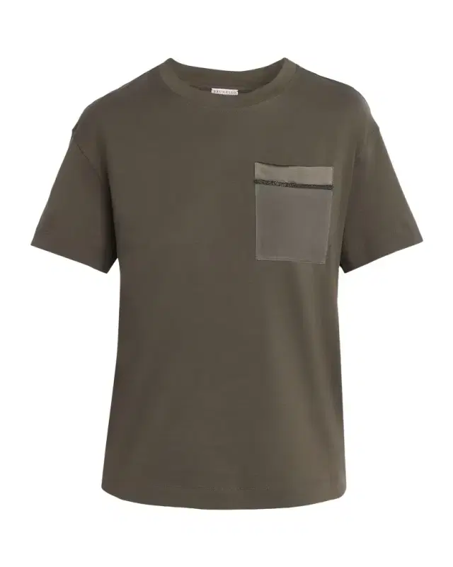 Brunello Cucinelli Cotton Jersey T-Shirt