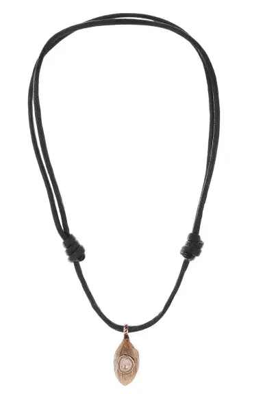 DEZSO BY SARA BELTRÁN Diamond Large Classic Coquito Polki Shell Necklace | Thumbnail 1 DEZSO BY SARA BELTRÁN Diamond Large Classic Coquito Polki Shell Necklace | Thumbnail 1