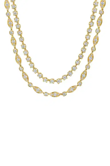 KWIAT Diamond Starry Night Double Line Necklace | Thumbnail 1 KWIAT Diamond Starry Night Double Line Necklace | Thumbnail 1