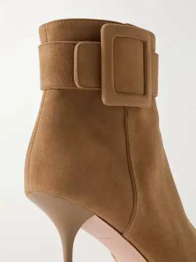 Roger Vivier Viv Ville 85 Suede Ankle Boots | Thumbnail 5 Roger Vivier Viv Ville 85 Suede Ankle Boots | Thumbnail 5