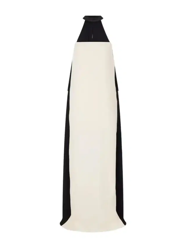 Valentino Garavani Strapless Scarf-detailed Silk-cady Gown
