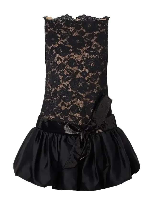 Self-Portrait Sequined-trimmed Satin And Lace Mini Dress