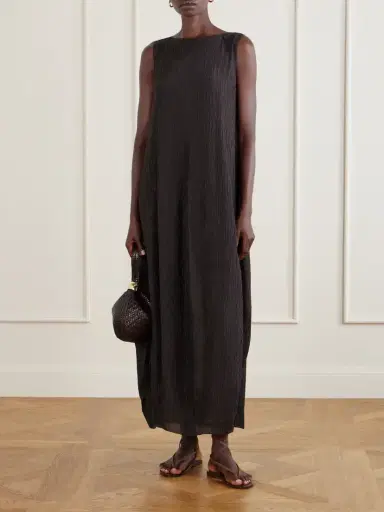 Cortana Anhelo Crinkled Silk-chiffon Maxi Dress | Thumbnail 2 Cortana Anhelo Crinkled Silk-chiffon Maxi Dress | Thumbnail 2