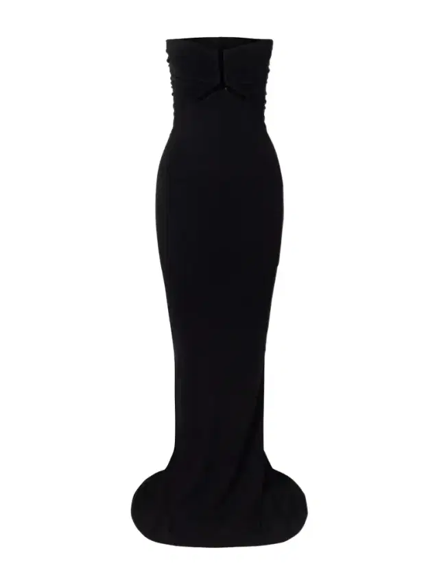Rick Owens Allanah Strapless Draped Jersey Maxi Dress