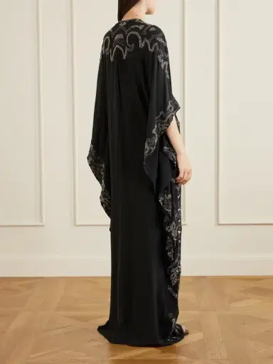 Johanna Ortiz Embellished Silk Maxi Dress | Thumbnail 3