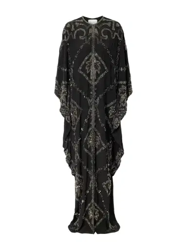 Johanna Ortiz Embellished Silk Maxi Dress | Thumbnail 1