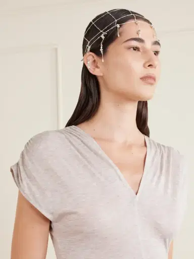 Rabanne Chainmail Beads-embellished Headpiece | Thumbnail 2