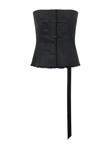 Rick Owens Temple Denim Boustier | Thumbnail 1
