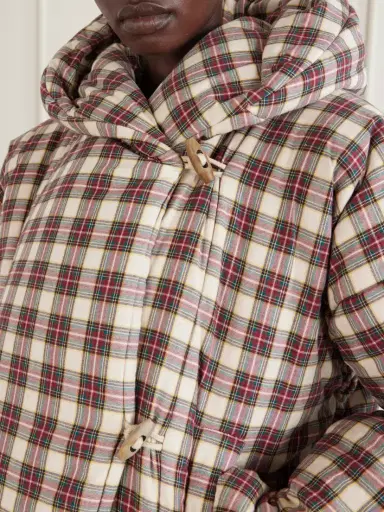 Dries Van Noten Hooded Checked Padded Cotton-flannel Jacket | Thumbnail 5 Dries Van Noten Hooded Checked Padded Cotton-flannel Jacket | Thumbnail 5