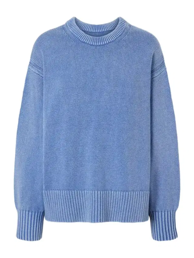 Guest In Residence Sunwash Cozy Cotton And Cashmere-blend Sweater