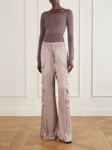 Rick Owens Cropped Cut-out Virgin Wool Sweater | Thumbnail 2 Rick Owens Cropped Cut-out Virgin Wool Sweater | Thumbnail 2
