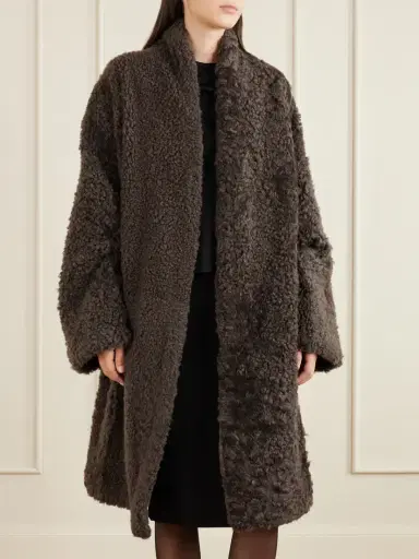 Tom Ford Reversible Full-grain Leather-trimmed Shearling Coat | Thumbnail 3 Tom Ford Reversible Full-grain Leather-trimmed Shearling Coat | Thumbnail 3