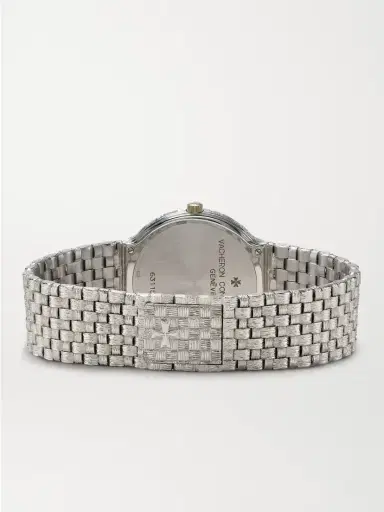 Stephanie Windsor + Vacheron Constantin Vintage 1980s Mesh Doll Hand-wound 18-karat White Gold Watch (7.25'' Wrist) | Thumbnail 5