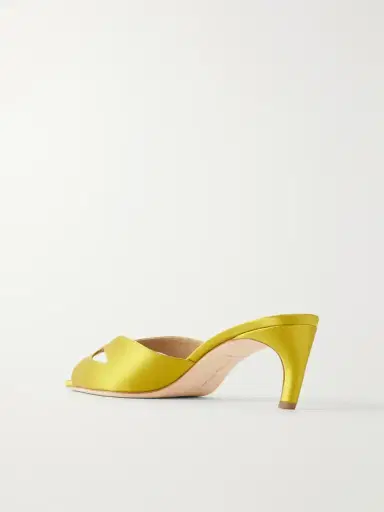 Victoria Beckham Harlow Mask 55 Satin Sandals | Thumbnail 3