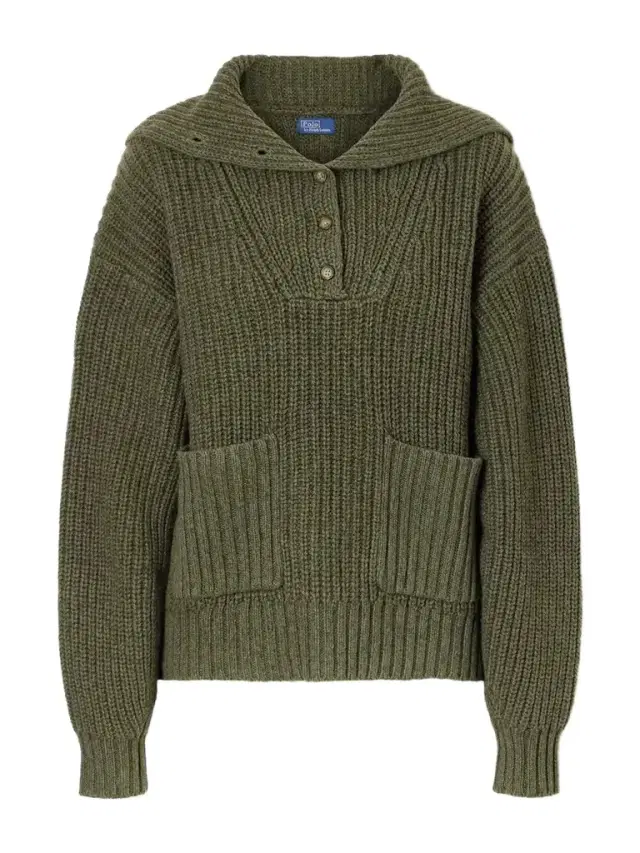 Polo Ralph Lauren Cotton And Wool-blend Sweater