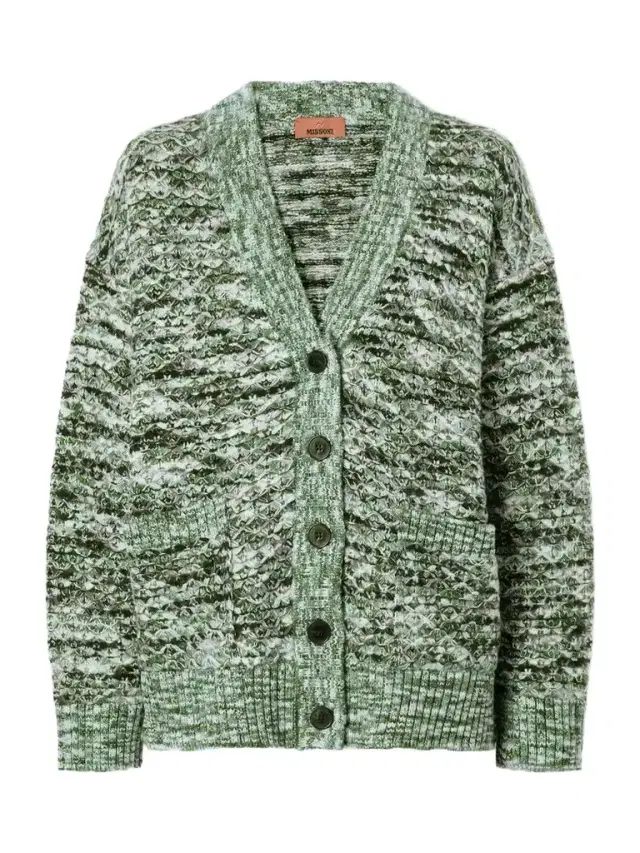 Missoni Oversized Knit Wool-blend Cardigan