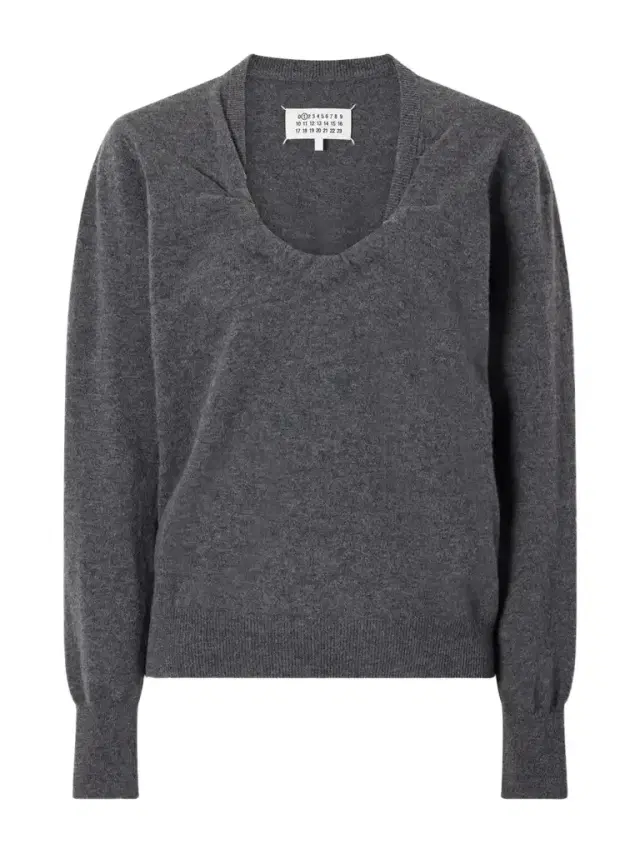 Maison Margiela Twist Virgin Wool Sweatshirt