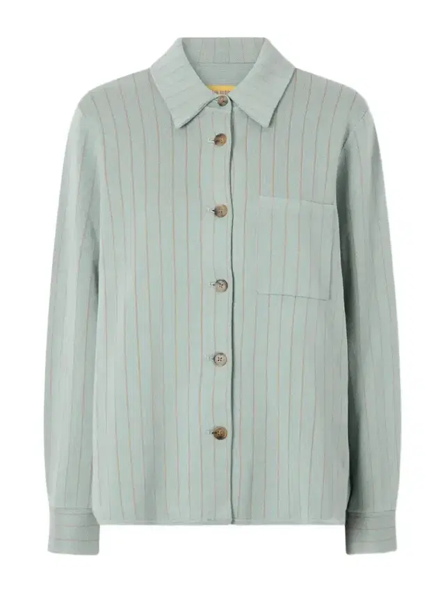 Pinstriped Cotton And Silk-blend Shirt Cardigan