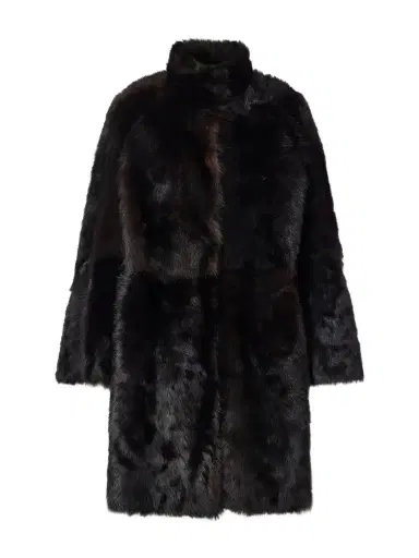 Nour Hammour Blaise Paneled Shearling Coat | Thumbnail 1