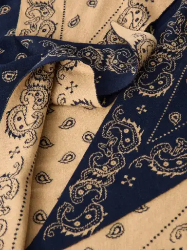 Guest In Residence The Wild Rag Cotton And Silk-blend Jacquard Scarf | Thumbnail 3