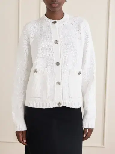 TOTEME Organic Cotton Cardigan | Thumbnail 3 TOTEME Organic Cotton Cardigan | Thumbnail 3