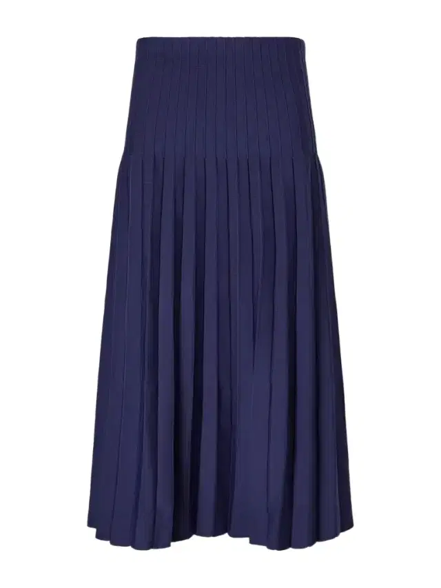 Staud Lena Pleated Knitted Midi Skirt
