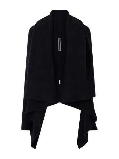 Rick Owens Draped Wool-blend Cardigan | Thumbnail 1 Rick Owens Draped Wool-blend Cardigan | Thumbnail 1